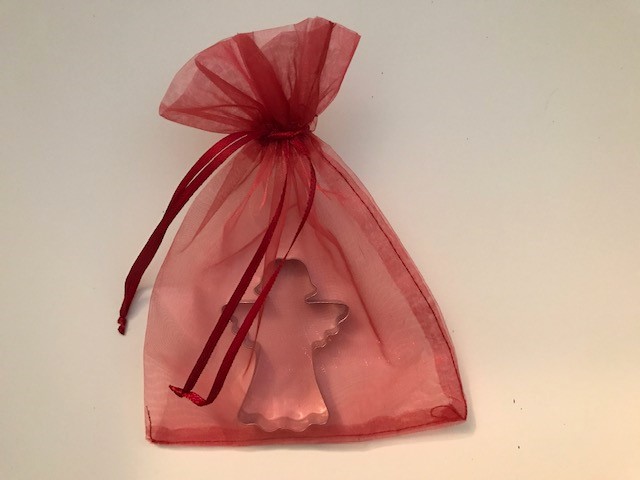 Ausstechförmchen Engel im Geschenkbeutel
