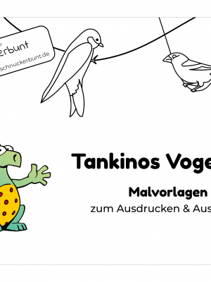 Malvorlagen Tankinos Vogelwelt