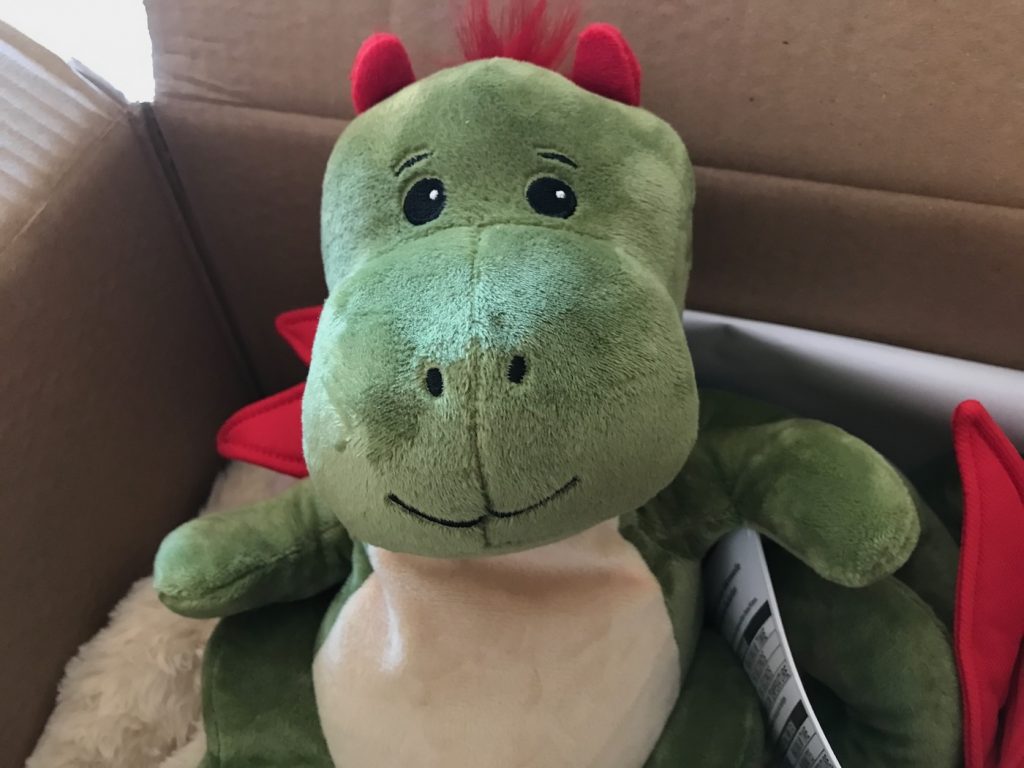 Drache - warmies Stofftier