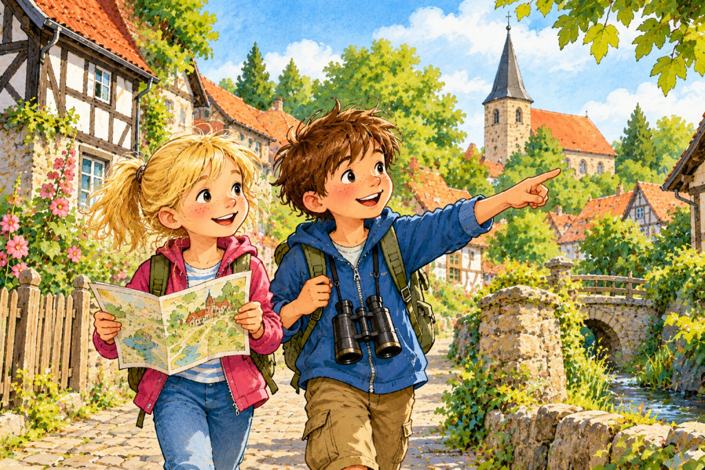 Lise und Ben auf Entdecktour